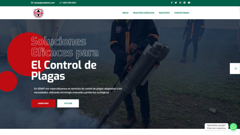 Sitio Web SEMIP