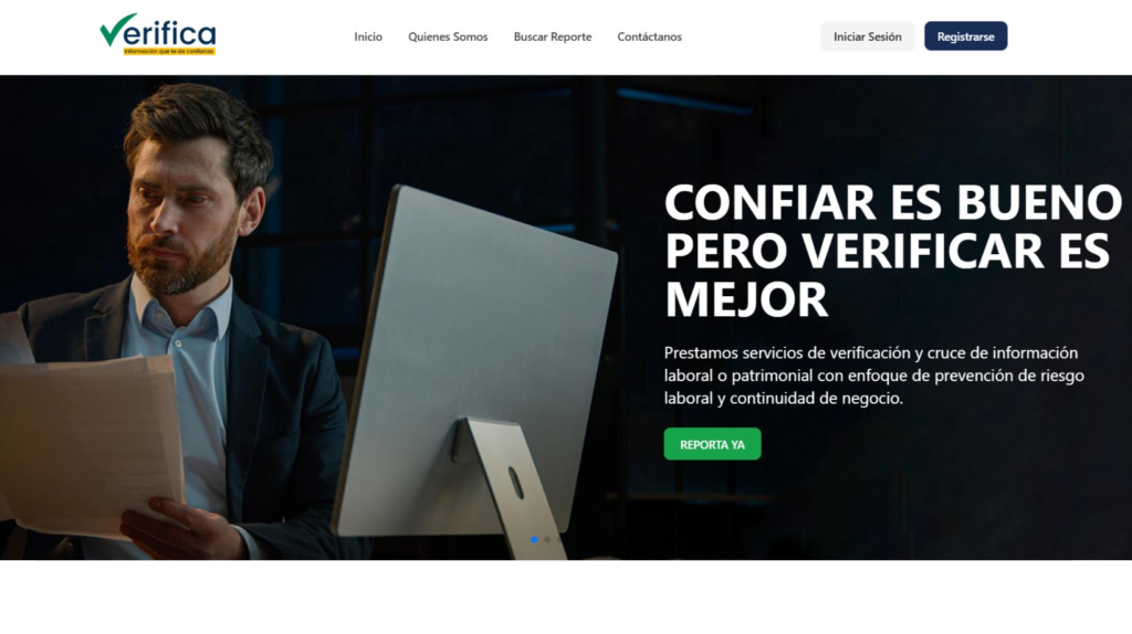 Aplicación Web Verifica