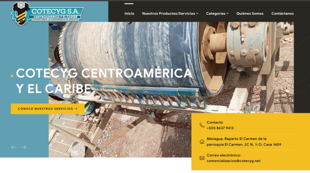 Sitio Web Cotecyg